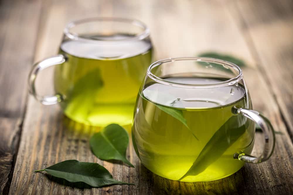 green tea for thick hair