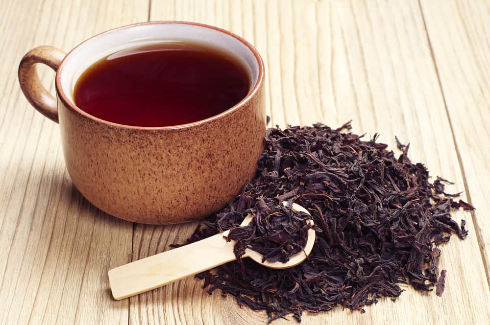 black tea for grey hair