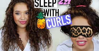 Tips on How to Sleep with Curls
