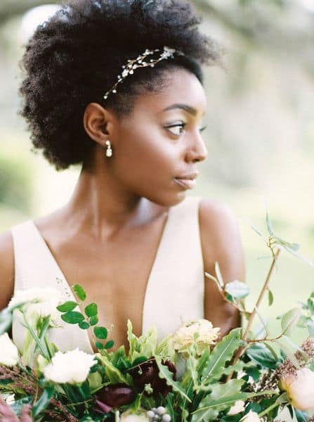 bridal hair vine