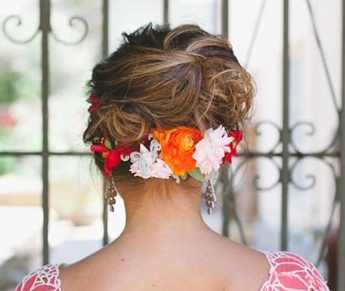 Reverse flower crown