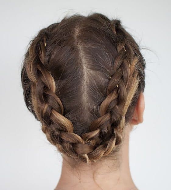 workout hairstyles braids crown